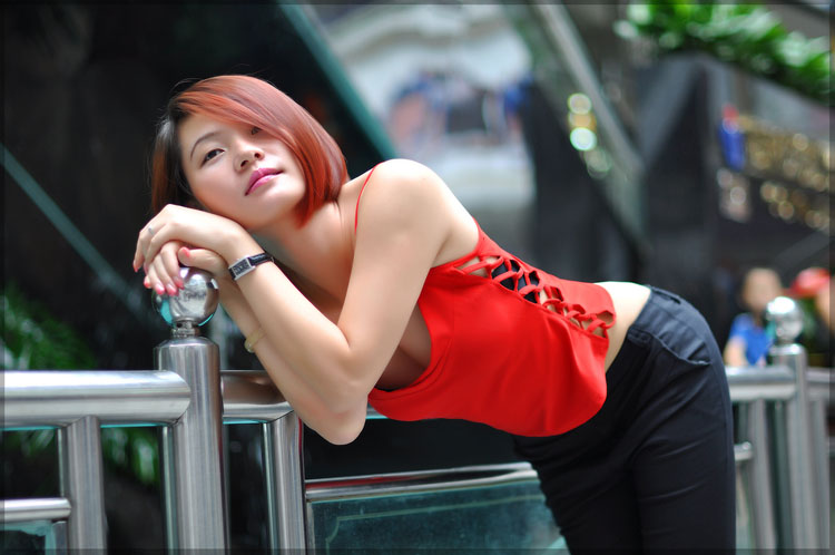短发美女图片头像