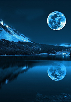月亮唯美风景图片壁纸大全