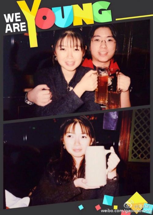 高晓松晒与妹妹17年旧照 网友:你也瘦过、帅过