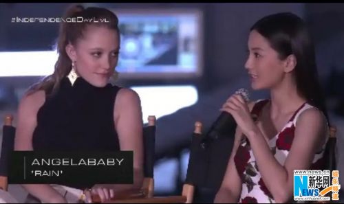 Angelababy���������� ����ý������baby��Ӱ