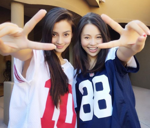 Angelababy����������� ���˴�����װ�������ഺ����