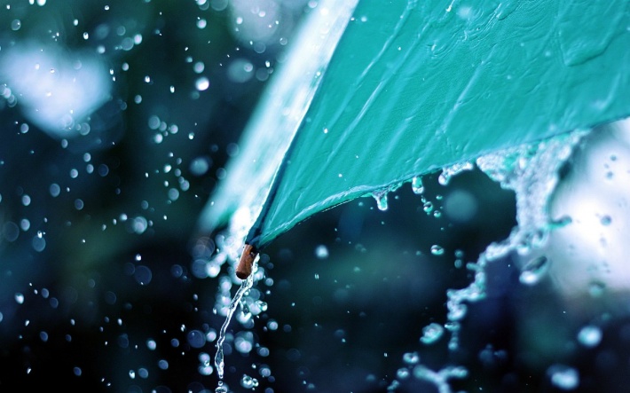 雨季来袭夏天唯美雨景壁纸 唯一图库