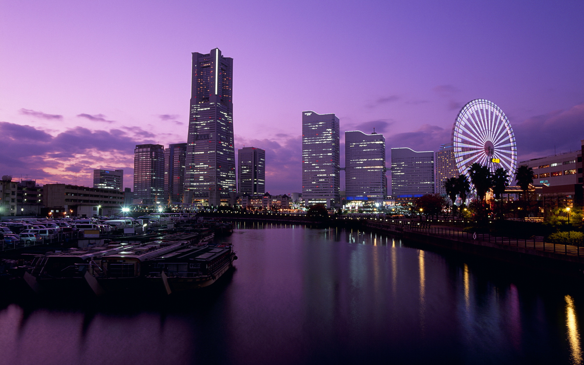 夜景电脑壁纸桌面高清图片 唯一图库