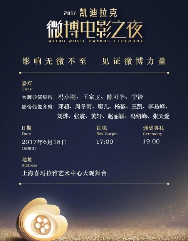 2017΢����Ӱ֮ҹ��ȫ�α��������� ����Ȧ�����ˣ������ˣ�