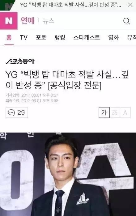 Bigbang�Ŷ�������� ����TOP�涾���ǻ�������Щ