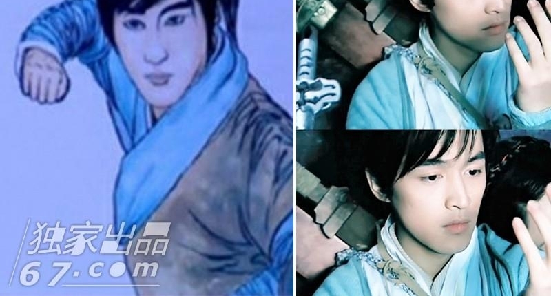 太不走心了,哈哈!这“抽象派”画像 林更新胡歌看了要打人