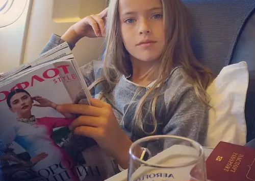 俄罗斯世界第一美少女,3岁出道9岁就是超模