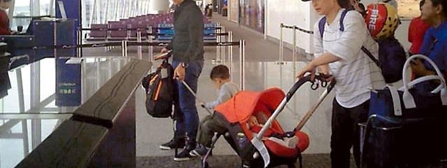 郭晶晶女儿像奶奶,杨幂女儿粗眉大眼似爷爷刘丹