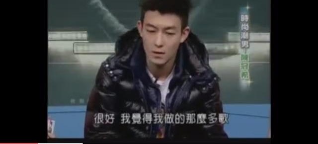 diss中国有嘻哈的陈冠希也有崇拜的人,称只和周杰伦或者热狗