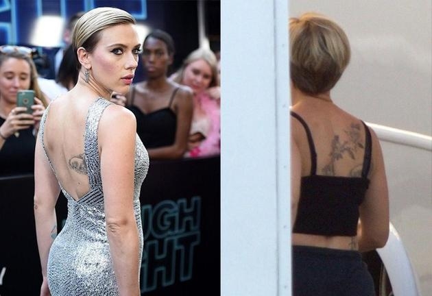 “黑寡妇”斯嘉丽回归《复联4》 大片新纹身瞩目