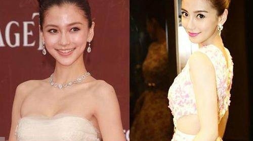 Angelababy新造型撞脸郑爽,左脸被发现肿起一块小包
