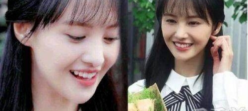 Angelababy新造型撞脸郑爽,左脸被发现肿起一块小包