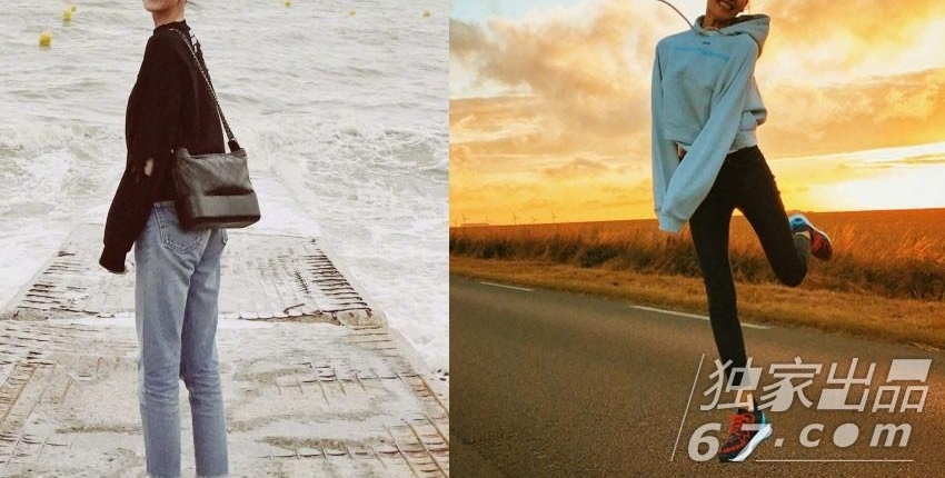 素颜出街最看气质!刘亦菲穿地摊货也美 周冬雨高糊画质白得反光