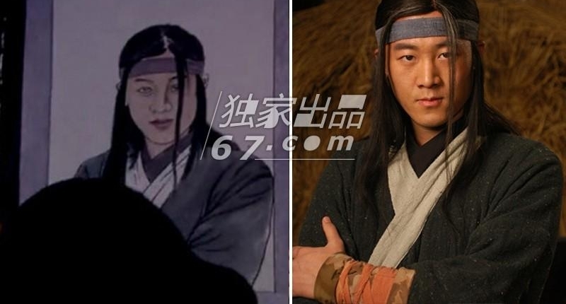 太不走心了,哈哈!这“抽象派”画像 林更新胡歌看了要打人