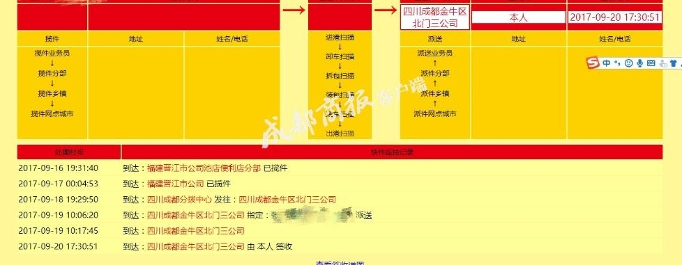 被收件人抱怨“有病” 快递员包裹上写辱骂字句泄愤