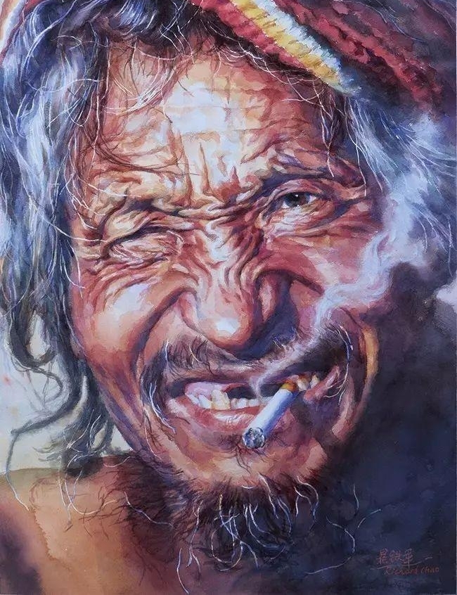 光影魔术师,旅澳画家晁铁军的水彩作品