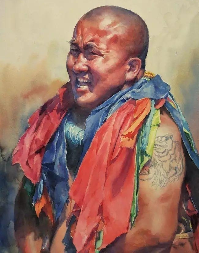 光影魔术师,旅澳画家晁铁军的水彩作品