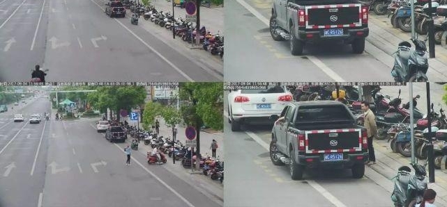 湘潭部分车主随意停车 罚款100元记3分!