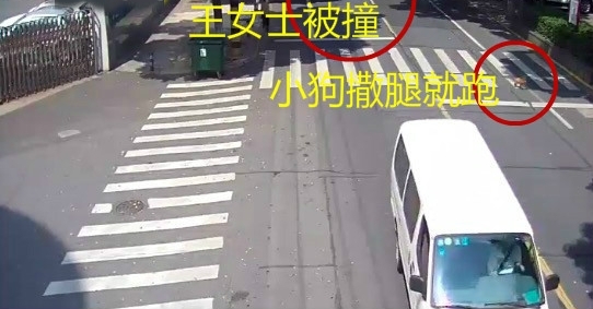 ����һŮ�Ӱѹ������� ���˹���·��ײС�����Ⱦ���