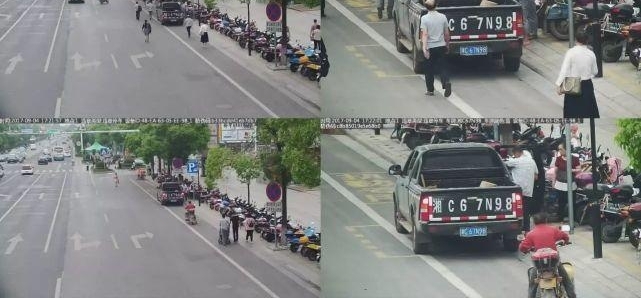 湘潭部分车主随意停车 罚款100元记3分!