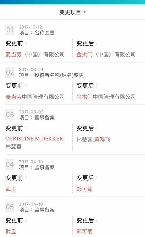 麦当劳中国回应更名为金拱门:餐厅名称不会变