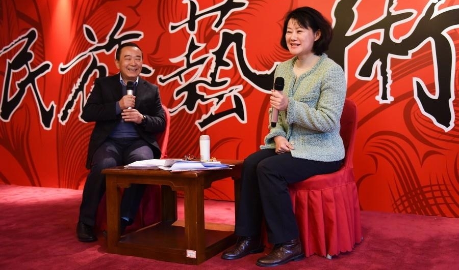 第八期程韵流芳艺术沙龙在中华民族艺术珍品馆举办