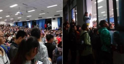 向女装大佬低头 男子扮女装闯女浴室 身材魁梧声音粗犷被识破