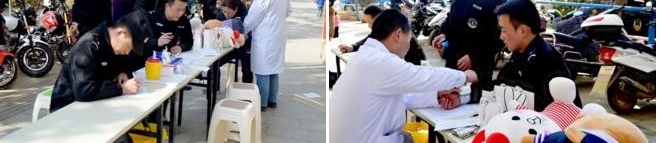 献出血液留下爱——紫云特警一次特殊的“集体行动”!