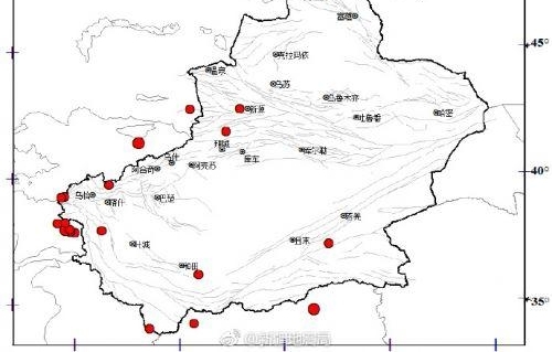新疆叶城5.2级地震 和田市和皮山县有震感、被晃醒