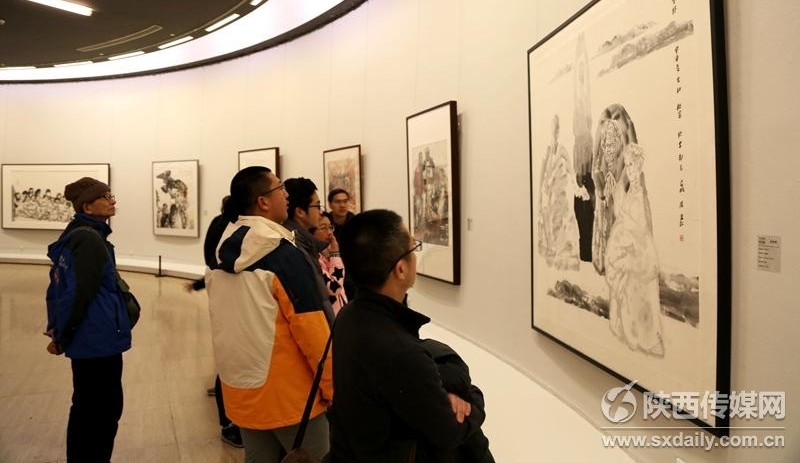 艺术彰显中国力量“时代精神”——西安美术学院作品展”在京开幕