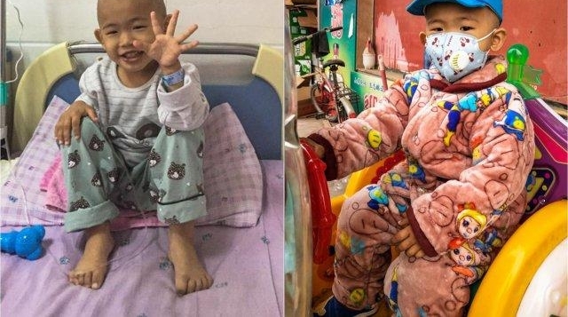 孩子查出神母瘤 爸爸为省钱躲护士住病房