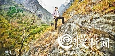 巫溪陡崖森林 长在人的肩背上