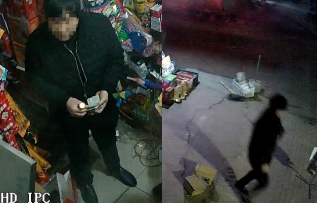 骗子使用“无间道”骗局买东西 老板娘发现后怒撕假币
