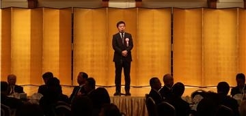 驻札幌总领事孙振勇出席国际现代书法展