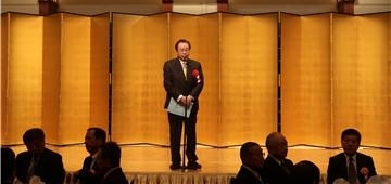 驻札幌总领事孙振勇出席国际现代书法展
