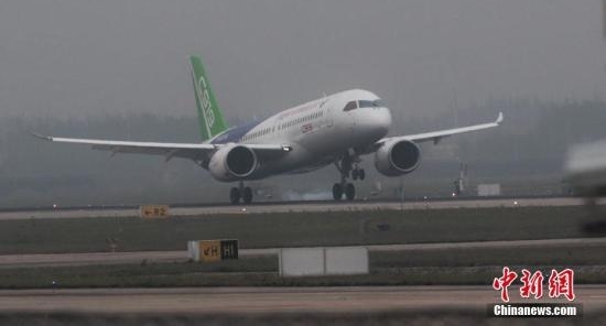 2017年中国十大科技进展新闻:“C919首飞”入选