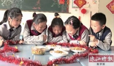 全校师生共享冬笋大餐