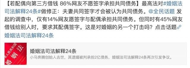 从今天开始,夫妻债务不再一个人说了算