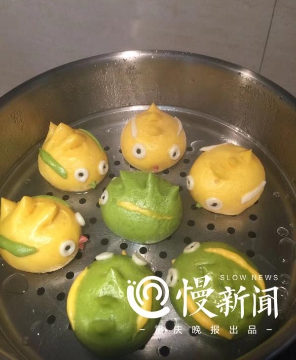 重庆一家庭主妇做动物馒头火爆朋友圈