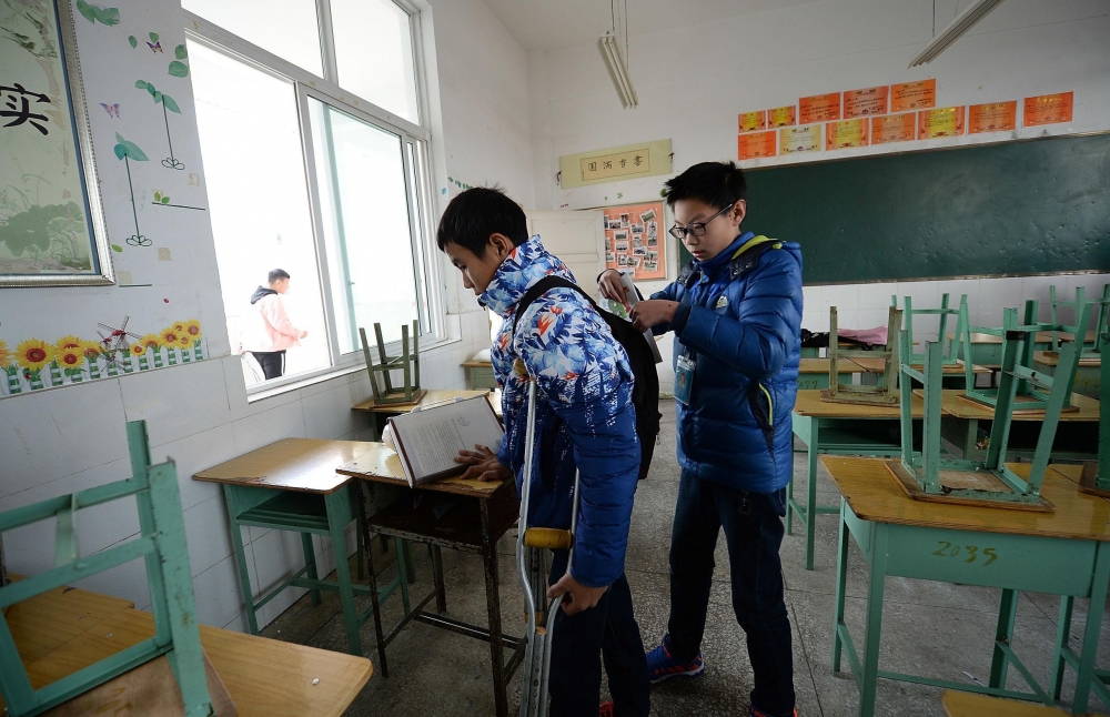 “倒立男孩”颜玉宏平昌归来,即将备战省残运会