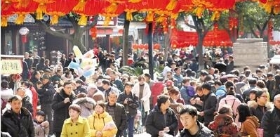 春节假日前三天全国旅游接待总人数2.14亿