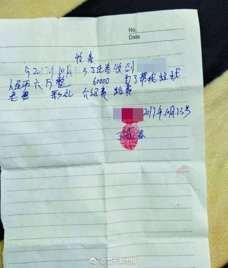 男子6万取回的越南新娘 怀孕后失踪