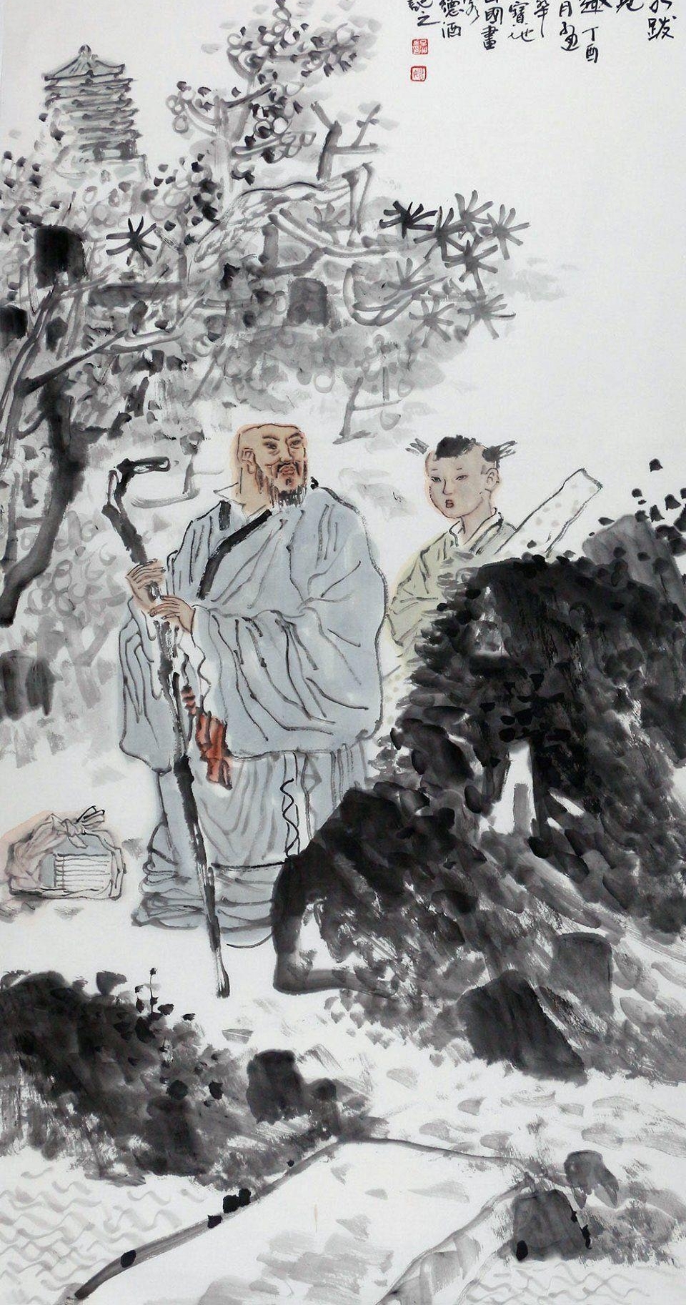 博宝资讯 | 姚子通国画人物赏析:高雅情趣,古韵入心