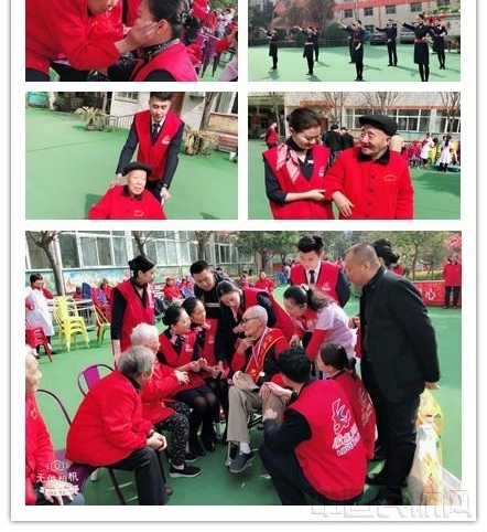 情暖夕阳红 东航志愿者走进老年公寓关爱老人
