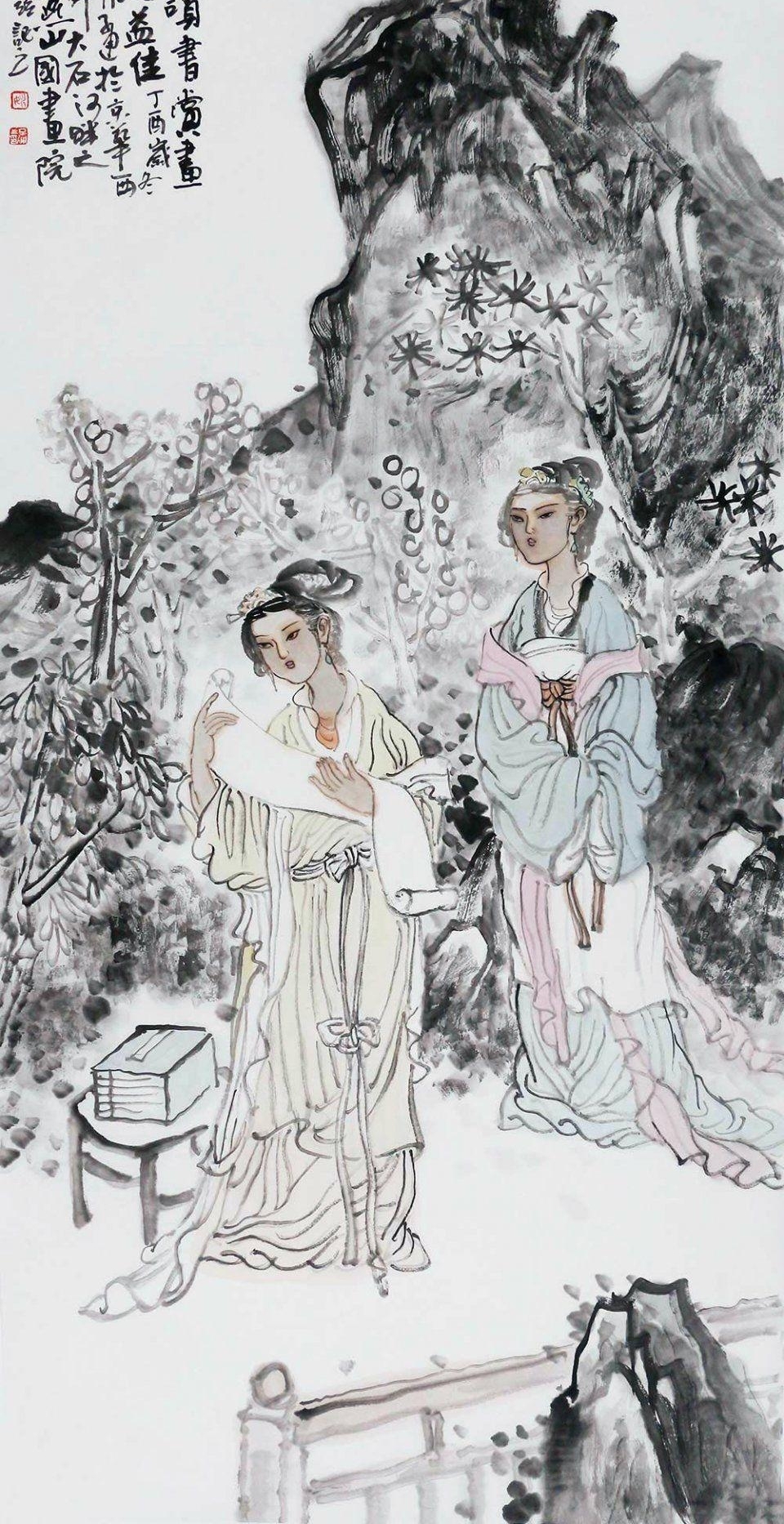 博宝资讯 | 姚子通国画人物赏析:高雅情趣,古韵入心