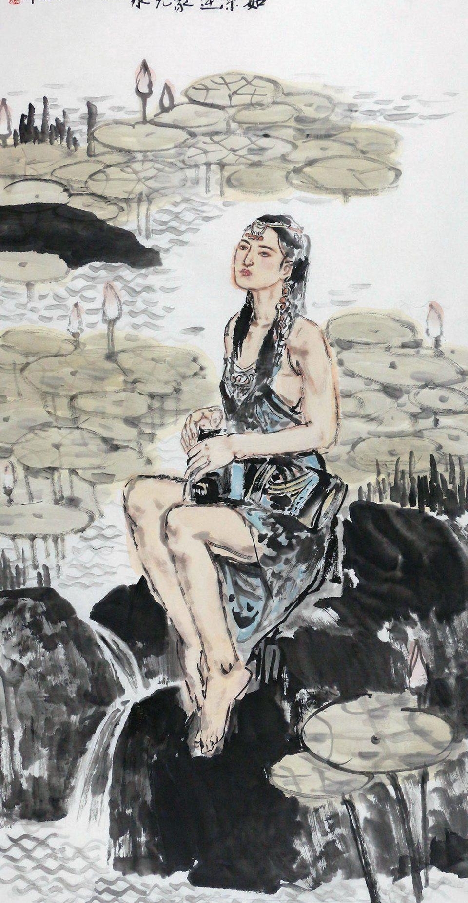 博宝资讯 | 姚子通国画人物赏析:高雅情趣,古韵入心