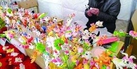山西面塑艺术家展示“巧手妙思”