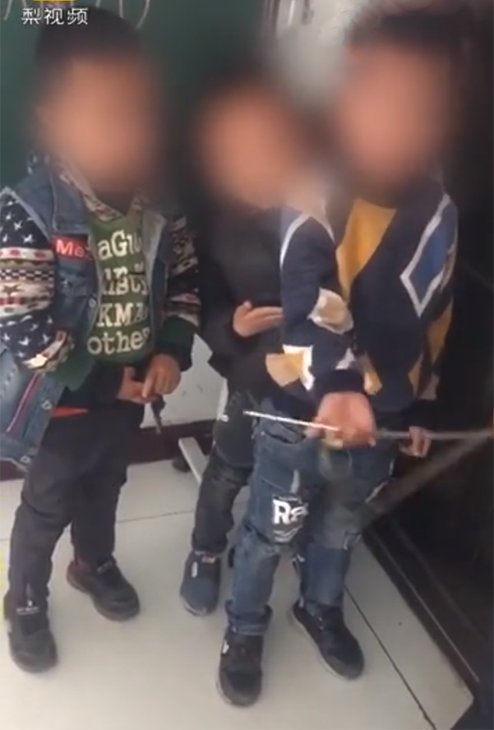 幼师打学生 副园长拍片称传播正能量