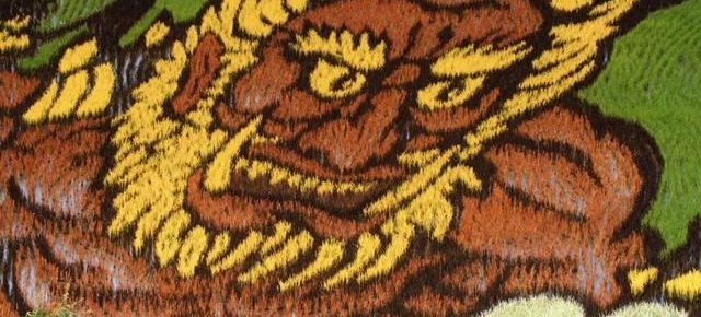 日本人种水稻竟然种出一幅画,稻田变旅游胜地