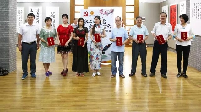 张槎又一文化盛宴!张槎职工获奖书法作品展出!
